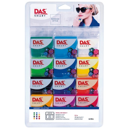 Das Smart Clay Set, Harmonic Set, 1 oz., 12PK F321800